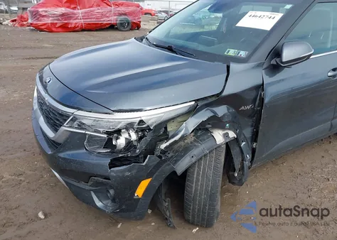 2021 Kia Seltos Ex из США, поврежденный, VIN KNDERCAA3M7131277